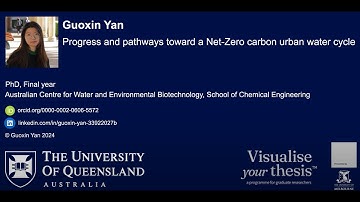 Visualise Your Thesis 2024 -  Guoxin Yan - Progress and pathways toward a Net-Zero carbon urban...