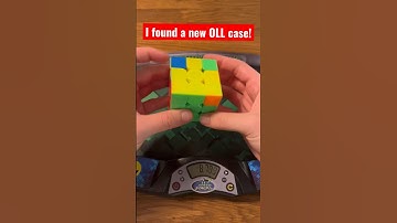 I found a  new oll case! #rubikscube #shorts