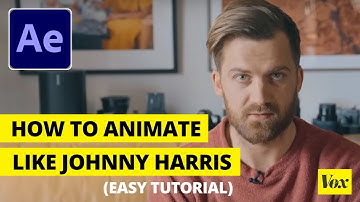 How to Animate like Johnny Harris (Easy After Effects Tutorial)