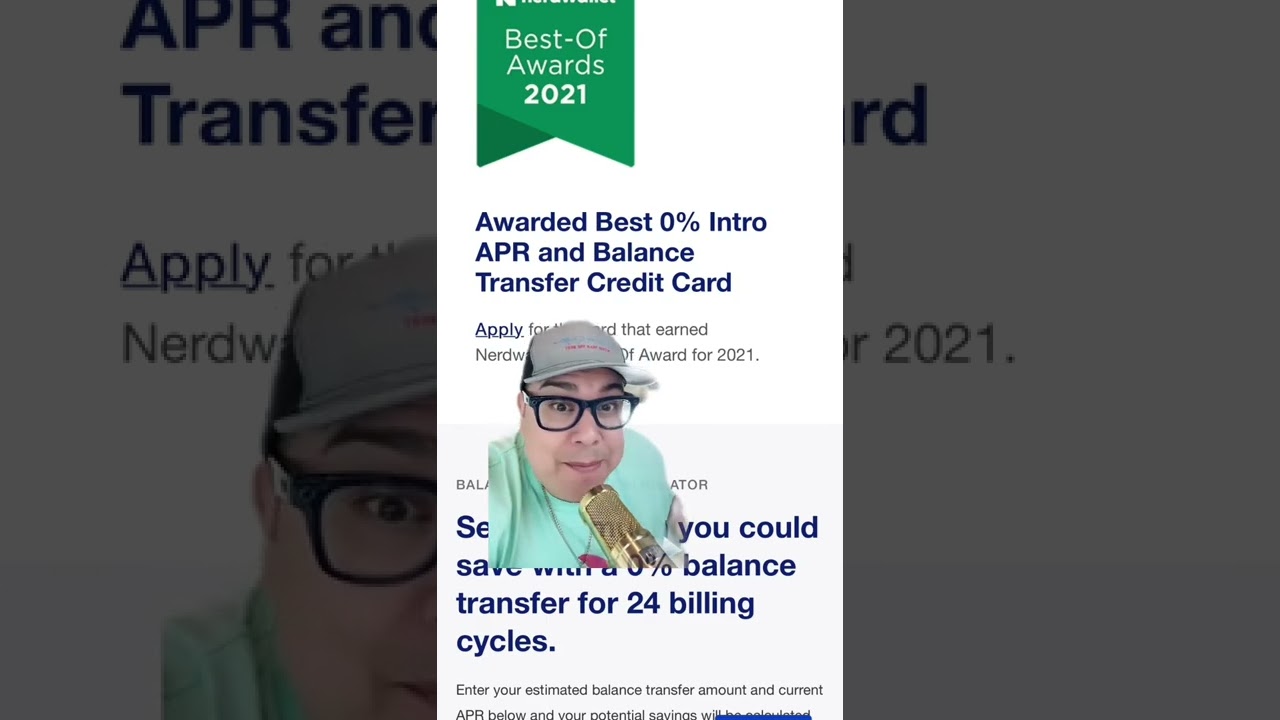 #1 Balance Transfer Credit Card & It's Not Even Close! 