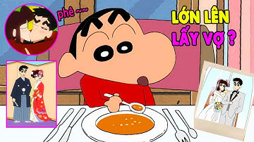 1 Tiếng Ăn Cơm Siêu Tổng Hợp Shin #4 - Cấm Cười Khi Ăn | Shin Cậu Bé Bút Chì Lồng Tiếng