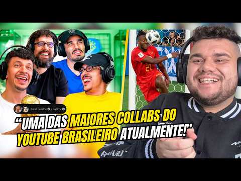 NÃO É POSSÍVEL QUE ROLOU ISSO NA COPA DO MUNDO 😳 (FEAT. CAZÉTV) | REACT CANAL CANALHA