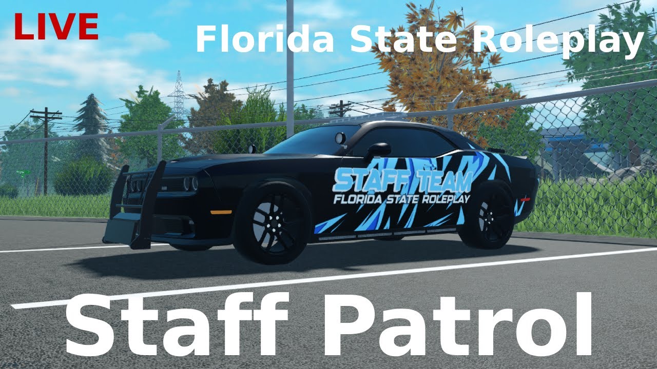 LIVE I Staff Patrol 3 I Florida State Roleplay - YouTube