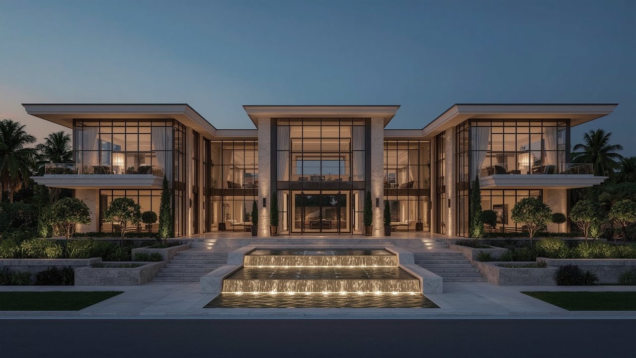 "This Mega Mansion is NEXT LEVEL! 😍 (Cutting-Edge Design & Tech)" 