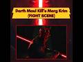 Darth Maul Takes Revenge and Kill’s Marg Krim #edit #jedi#starwars #shadowlord#mandalorian#darthmaul