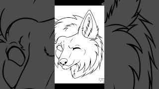 Ko-Fi Membership Gift f. Kuramai #art #timelapse #furry #speedpaint #cute #digitalart #drawing