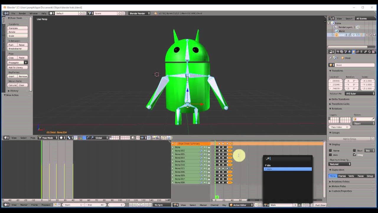 How to create animations