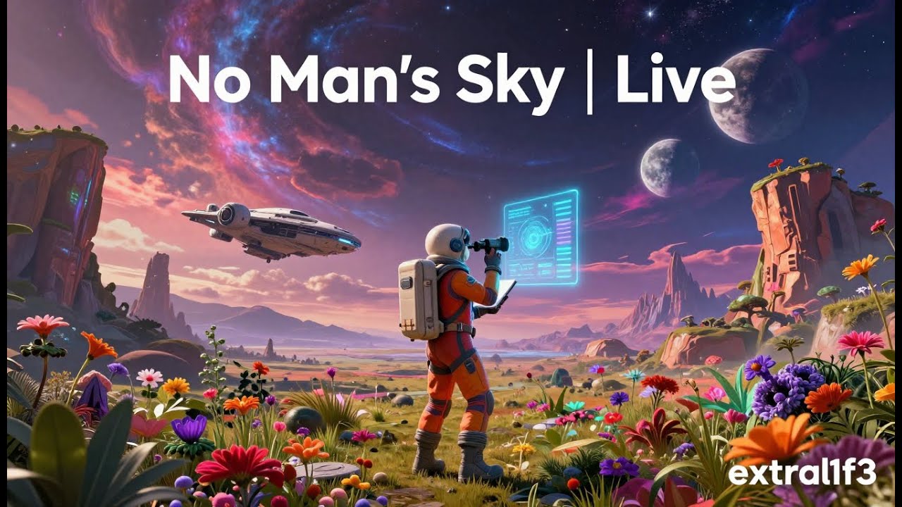 NO MAN’S SKY LIVE 2 🌌 | Exploring Worlds with extral1f3 & MtLG 🪐 | Chill Space Adventures 