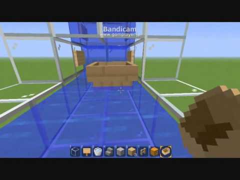 Minecraft 水流エレベーター作ってみた Youtube