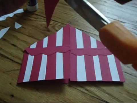 Circus Tent Invitation DIY