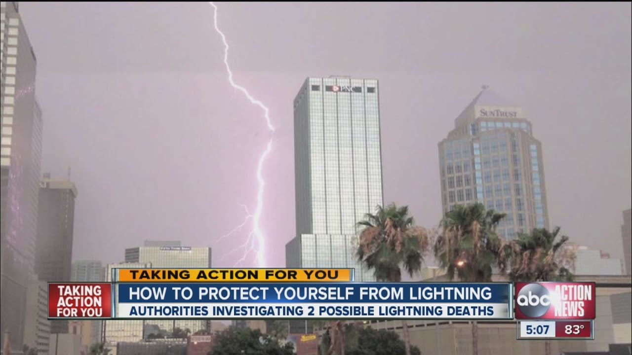 Tips to protect yourself from a lightning strike - YouTube