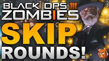 Black Ops 3 Zombies | ROUND 15 IN 30 SECONDS! / SKIP ROUNDS in "Shadows of Evil" (BO3)