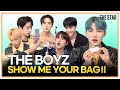 [EN] THE BOYZ 더보이즈 필수템 000부터 보이그룹 레알 찐템 모조리 공개🤳🤫 SHOW ME YOUR BAG EP.2