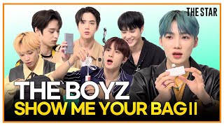 [EN] THE BOYZ 더보이즈 필수템 000부터 보이그룹 레알 찐템 모조리 공개🤳🤫 SHOW ME YOUR BAG EP.2