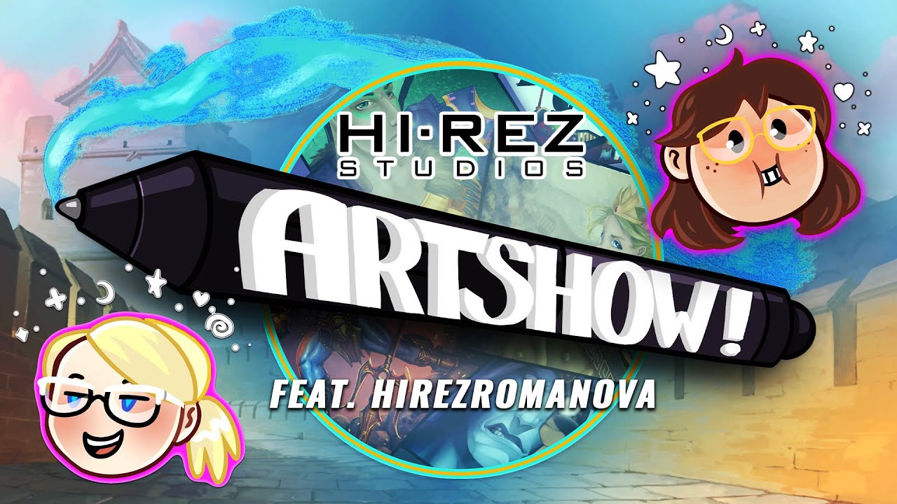 SMITE - Community Art Show #7 w/ EnaBuns and HiRezRomanova!