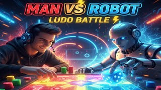 Man vs Robot: Epic Ludo Battle – Who Wins? 🤖🎲 screenshot 2