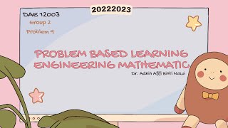 PBL ENGINEERING MATHEMATICS G2P9