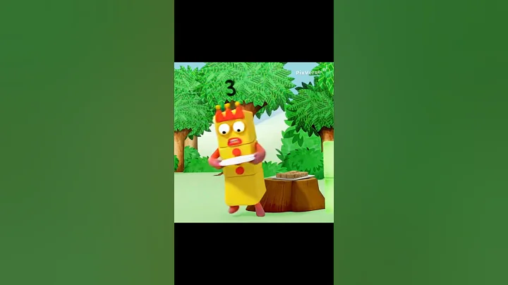 Numberblock 3 AI #numberblocks #ai #capcut #shorts #artificialintelligence