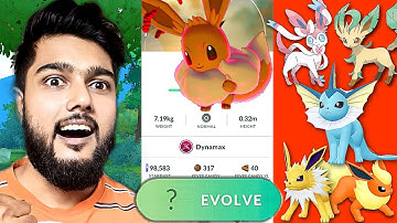 Get All Evolution Form Of Dynamax Eevee Easily In Pokémon Go 2025