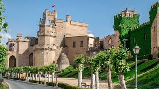 Castle Of Olite 13Th Century Navarra Spain