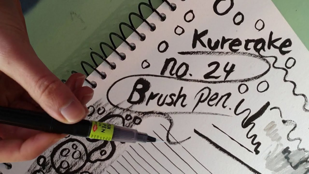 Zig Cartoonist Brush Pen No.24