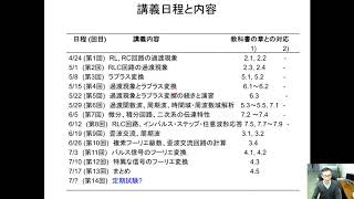 電気回路学Ⅱ初回講義(山田 博仁)