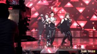 100813 music bank LUCIFER MINHO