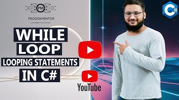 While Loop In C# | C# While Loop | Loops In C# | C# Tutorial | C# Loops | Learn C# (Hindi/Urdu)