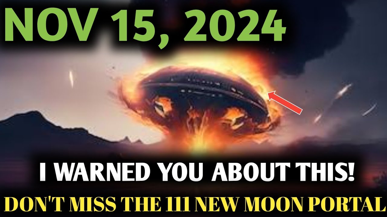 IT'S Coming! 15 November 2024 | 111 New Moon Portal is Open... 8 Things ...