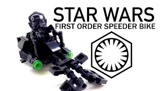 LEGO Star Wars: First Order Speeder Bike + Tutorial! (#27)