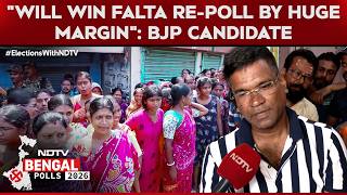 Bengal Election | "Will Win Falta Re-Poll By Huge Margin," Says BJP Candidate