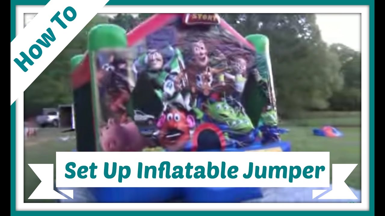 How to set up an Inflatable Jumper YouTube