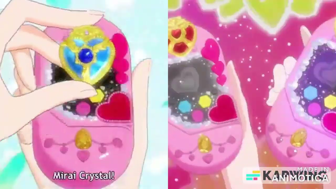 Cure Ange and Macherie Duo Transformation Edit Requested By 