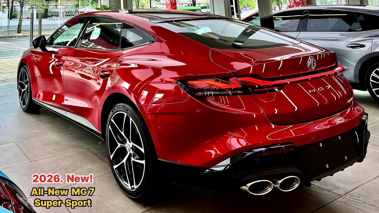 Новинка! Совершенно новый MG7 Trophy Super Sport Plus 2026 года: новый комфорт и производительнос...