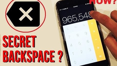 UNKNOWN FEATURE ABOUT IPHONE CALCULATOR