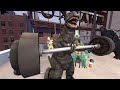 GODZILLA 1967 lifting weights - ANIMATION