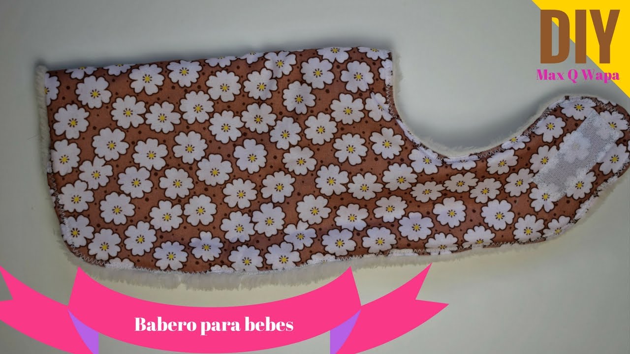 Como hacer Babero  fácil, rápido y bonito 💙  | Margari