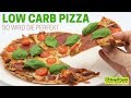 So machst du die perfekte Low Carb Pizza | Rezept für Low Carb Pizza ohne Mehl