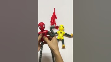 Robots Spiderman Pop Sound ASMR Creating satisfying POP #asmrsounds #satisfying #relaxing #creative