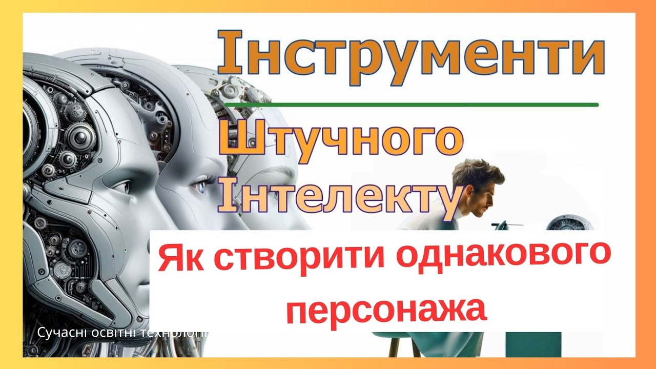 Інструменти штучного фнтелекту. Як створити однакового персонажа (Bing, Leonardo, Hailuo AI)