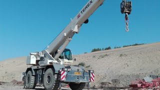 نظرة سريعة على الرافعة TEREX 4X4 60T