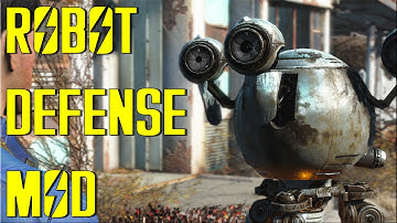 ROBOT SETTLEMENT DEFENCES - Fallout 4 Mod Spotlight