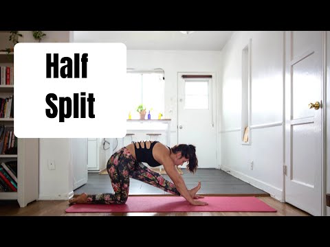 Acrobatic Workouts: How to do a Half Split.