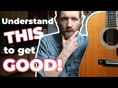 How to get GOOD at ACOUSTIC GUITAR my philosophy