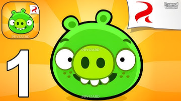 Bad Piggies - Gameplay Walkthrough Part 1 Ground HOG Day Levels 1-13 (iOS, Android)