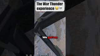 The War Thunder Experience #gaming #warthunder #aviation #funnymoments #crash