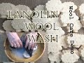 How to make Lanolin Wool Wash Shampoo with demo