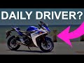 Can You DAILY DRIVE a Sport Bike? Yamaha R3 Commute Review