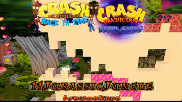 Crash Bandicoot - Back In Time Fan Game: Total Chaos: Jurassic Jungle By AvocadoKado