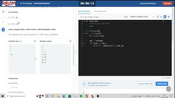 Solving a coding problem from the Hiring Challenge of Hackerearth || Python